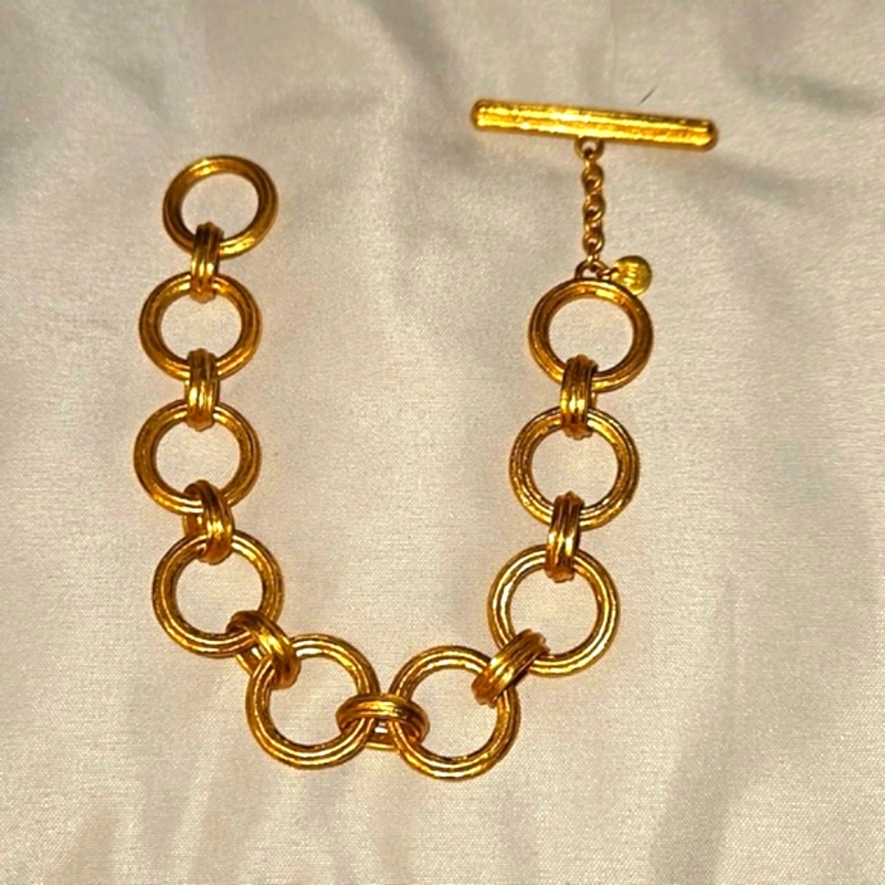 Julie Vos Catalina toggle and link bracelet